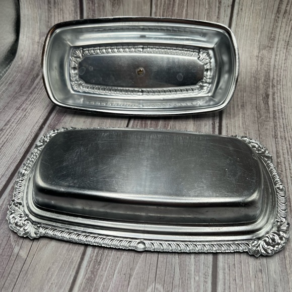 Vintage Silver Butter Dish - Picture 3 of 4